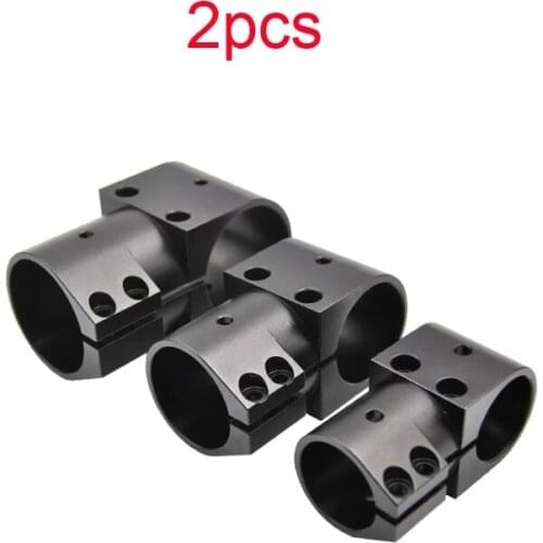 2pcs Aluminum Alloy 16/20/25/30/40mm Tripod Tee Three-way Joint Carbon Fiber Tube Connection Clamp for RC Plant UAV Landing Gear