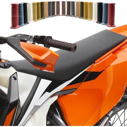 Universal None-Slip Rubber Motorcycle Handlebars 22MM 7/8'' Handle Bar Motorcycle Hand Grips For Motorbike Scooter