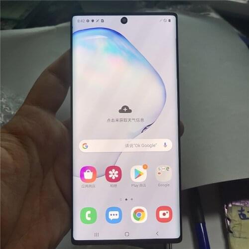 Small point For Samsung Galaxy Note 10 Lcd with Frame Display Touch Screen Digitizer Assembly Dead pixel