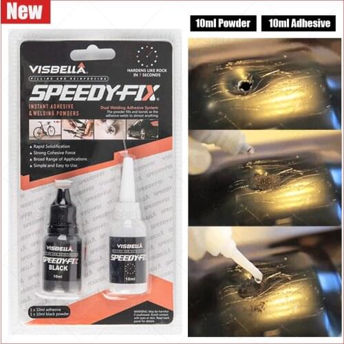 3 Colors Metal Repair Adhesive Super Welding Glue for Plastic Wood Rubber Ceramic repair 7 Seconds Quick bonding Speedy-fix Glue
