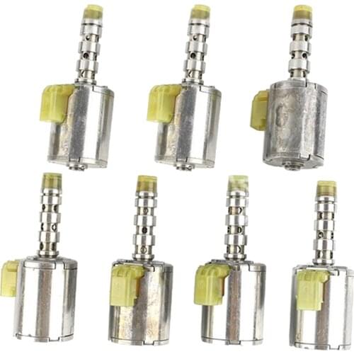 7 Pcs Replacement Transmission Solenoid Set for Ford 5R110W 2003-On Vehicles