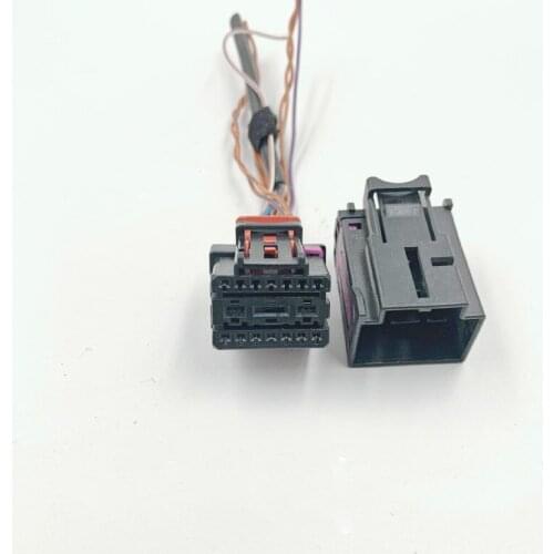 17Pin Car comfortable computer seat docking plug connector with wire For Volkswagen Audi 8K0 972 483/4F0 972 575