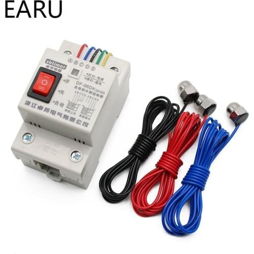 DF-96DK Automatic Water Level Controller Switch 10A 220V Tank Liquid Level Detection Sensor Porbe Water Pump Controller Control