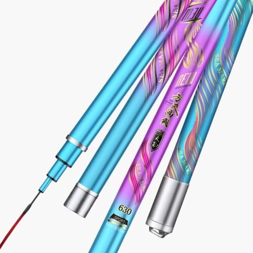 Big fish Rod 3.6M-12M High carbon superhard Rod 19tune Power Hand Fishing rod sturgeon rod casting Weight 4000g