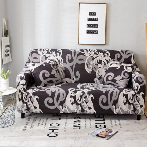 Bohemia Mandala Elastic Chair Sofa Cover for Living Room Slipcovers Spandex Stretch L Shape Corner Funda Sofa Covers Couch Cover
