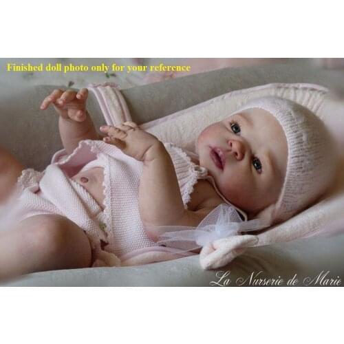 Reborn doll kit 22" DIY full silicone vinyl reborn baby doll boy girl babies newborn doll part mould
