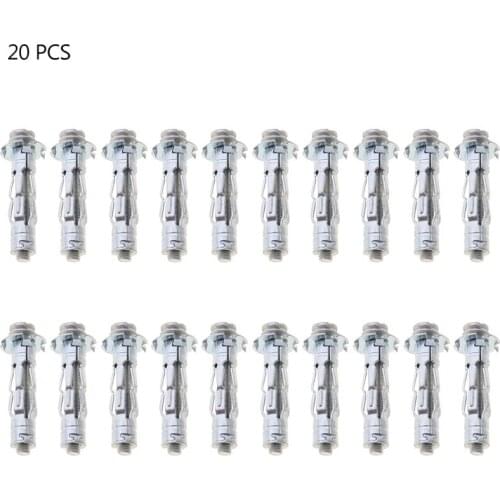 M5*37MM Heavy Duty Metal Plasterboard Cavity Wall Fixings Anchors Plugs Expansion Bolt