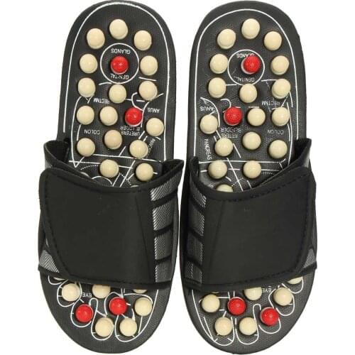 Unisex 1 Pair Medical Sandals Foot Massager Slipper For Men Women Reflexology Acupressure Foot Care Acupuncture Massage Shoes