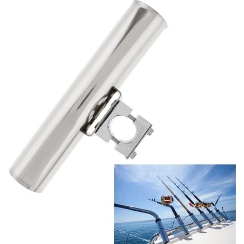 Stainless Steel Fishing Support Rod Stand Bracket Fishing Tackle Tool Adjustable Direction Rod Holder for Boat