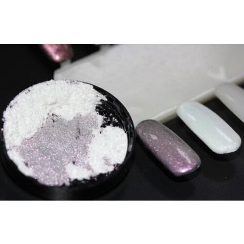 Very beautiful iridescent Pink Chameleon Pigment Nail Glitter GR97222