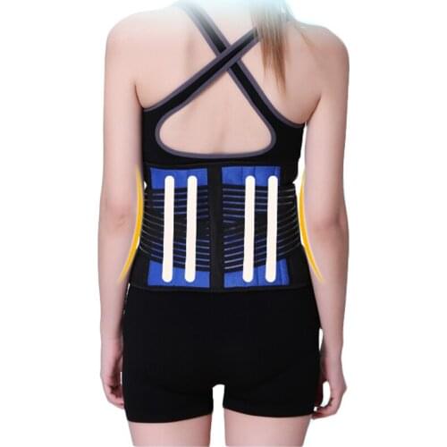 Fitness Waist Support Adjustable Sport Accessories Back Support Brace Belt Double Adjust Back Pain Relief Waist Support For Gym
