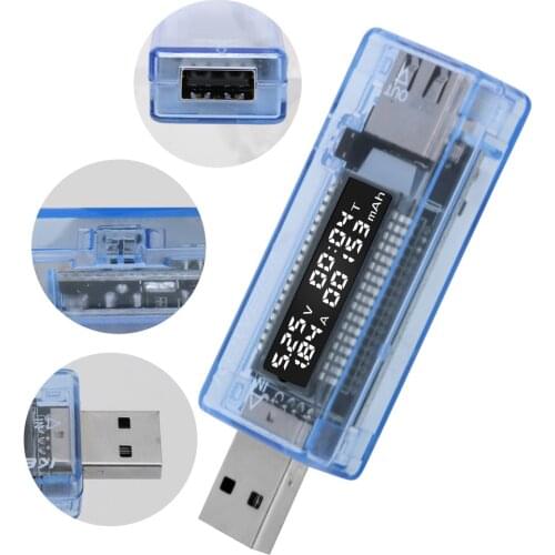 NICEYARD Charger Capacity Tester Digital Voltage Ammeter Current Voltage Doctor USB Battery Tester Voltmeter