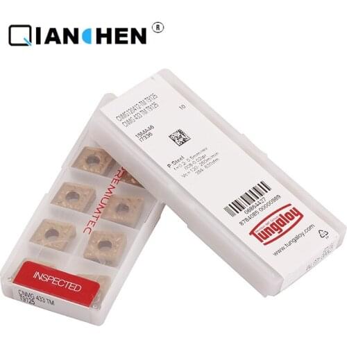 Tungaloy CNMG120412-TM T9125 DCMT11T302-PS NS9530 Carbide CNC Inserts CNC Japan 10pcs Internal Turning Tool Hard Alloy