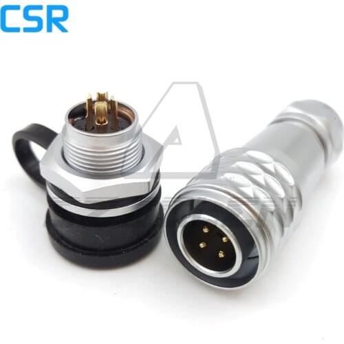 WEIPU SF12 4pin IP67 Waterproof connector plug socket,Automation 4pin connector, power cable connector