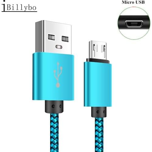 Micro USB Charging Cable For Honor 7X 8X 8A USB Phone charger For Huawei P8 Y5 2018 Y6 Y7 P Smart Redmi 6A 4X 2 Meter Long Kabel