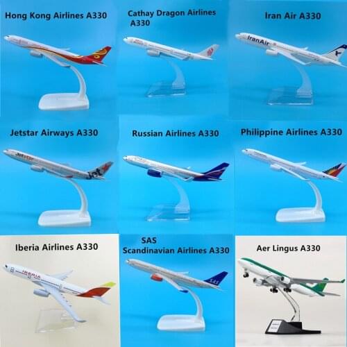 16CM Airbus A330 Airways Airlines Airplanes Plane Model Diecast Aircraft Toys Gifts Airliner Model Kids Gift Collectible