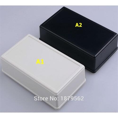 [2 colors] 145*85*40mm plastic electronics project box DIY PLC junction box abs waterproof switch control distribution box