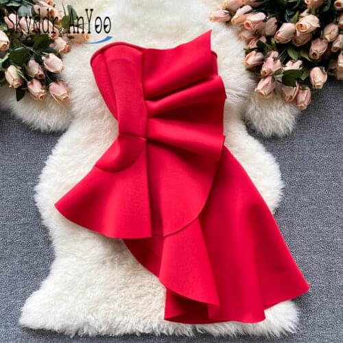 2021 Autumn Women Fashion Top Sleeveless Backless Pleated Ruffled Irregular Sexy Tuxedo Shirts Elegant Ladies Party Haut Femme