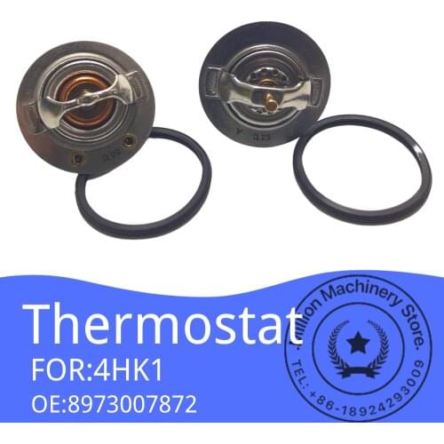 8973007872 For Hitachi Excavator Accessories ZX200 210 240 250 270-3 ELECTRONIC Jet Isuzu 4HK1 Engine Thermostat4HK1 Parts