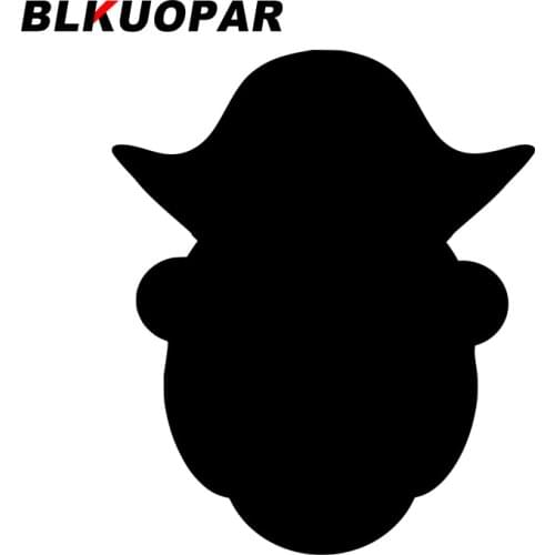 BLKUOPAR for Captain Cartoon Old Pirate Car Stickers Anime Sunscreen Decals Windows Skateboard Decor Car Door Protector