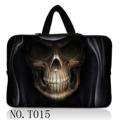 Death Skull Sleeve Case For Laptop 11",12",13",14",15",15.6 17 inch, For ipad 9", Bag For MacBook Air Pro 13.3", Free Shipping