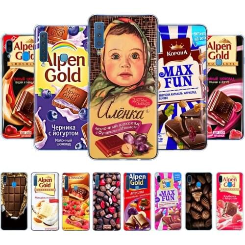 Case For Samsung A50 Case For Samsung Galaxy A51 A01 A71 A10 A30 A40 A70 A9 A7 2018 a30s a20s a50s a40s alenka bar chocolate