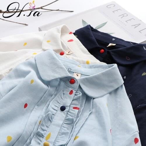 Hsa Blue Blouses