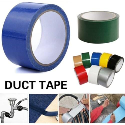 1pc 10M Waterproof Sticky Adhesive Cloth Duct Tape Roll Craft Repair Carpet Tape 2cm/5cm High Viscosity Tape DIY Home Decoration
