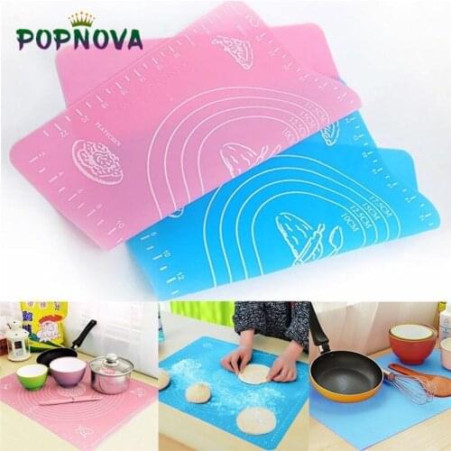 Multi-size Silicone Baking Mat Thickening Flour Rolling Scale Mat Kneading Dough Pad Baking Pastry Rolling Mat Bakeware Liners