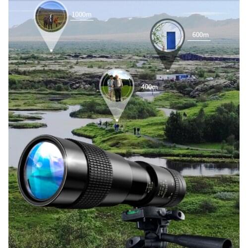 10-300x40mm high definition monocular telescope powerful Mini professional portable super zoom eyepiece quality bak4 FMC