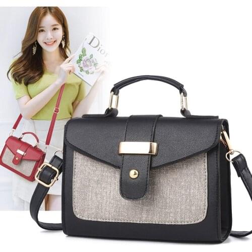 New Fashion Womens Bag 2020 New Portable Small Square Bag Ladies Shoulder Messenger Bags for Girls