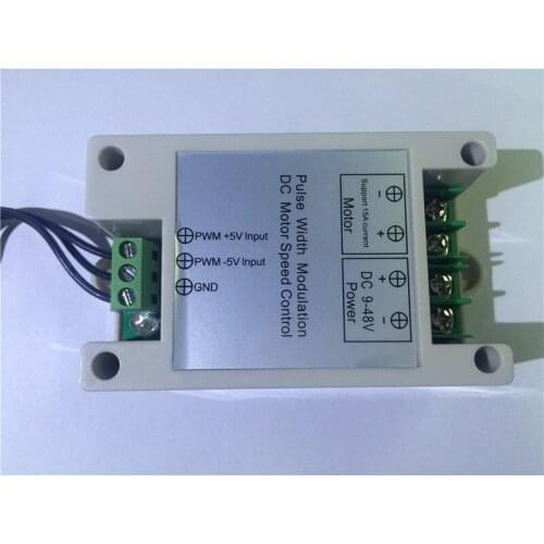 Plastic shell foreign trade motor governor 9v12v24v36v DC motor supports single chip microcomputer