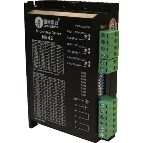 Stepper Driver M542 stepper motor driver 20-50V 1-4.2A for 42 57 motor