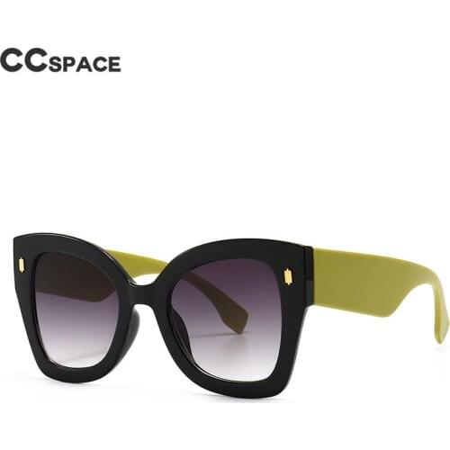 46680 Big Frame Sunglasses Retro Fashion Cat Eye Women Men Shades UV400 Vintage Glasses