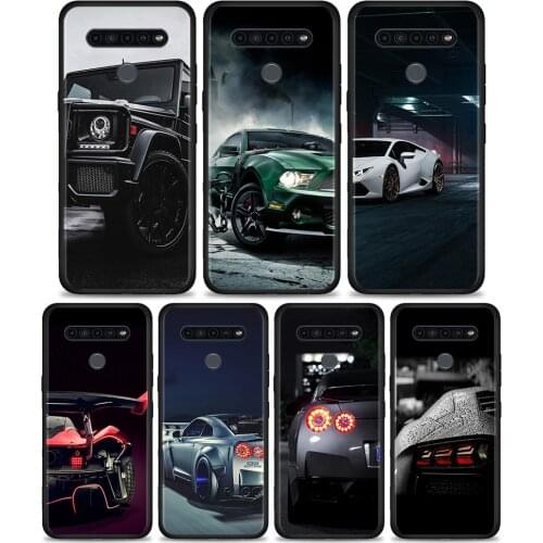 Sports Cars Male Men Cellphone Case For LG G7 G8 ThinQ G6 K41s K40s K40 K51 K61 K52 K50 K42 Silicon Soft Cover Phone Shell