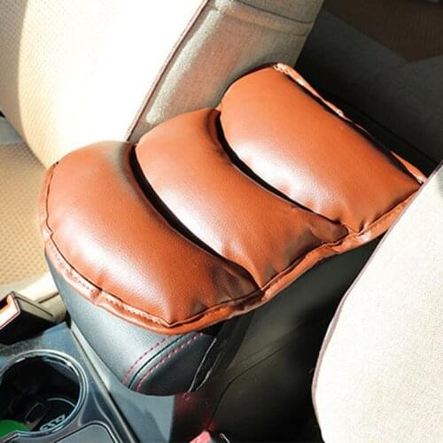 PU Auto Console Central Armrest Soft Pad Universal for Cadillac XTS SRX ATS CTS/Renault Koleos Fluenec Latitude