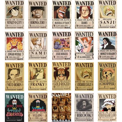 Japanese anime canvas painting One Piece Luffy poster and print art manga print mural childrens room wall decoration cuadros