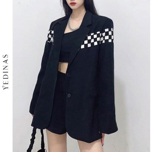 Женские длинные пиджаки Yedinas China At AliExpress