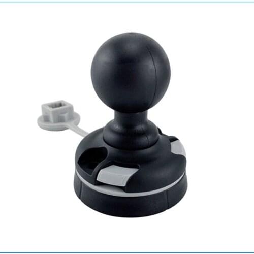 1.57" Kayak Fishing Black Ball With fishing rode holder mount base for Slide Rail