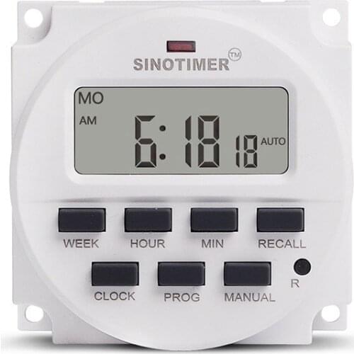 1pcs TM618H-2 microcomputer time control switch smart switch timer power time switch 220V