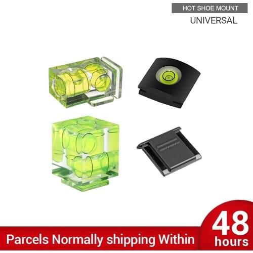 2 Axis 3 Axis 1Axis Hot Shoe Bubble Spirit Level Hot Shoe Protector Cover for Nikon Canon SLR DSLR Camera Accessories
