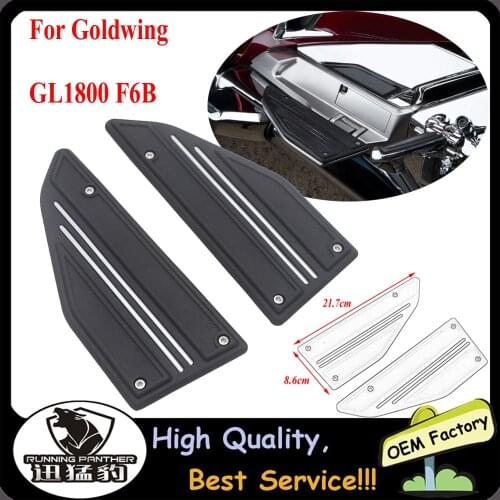 2 pieces of motorcycle passenger rear pedal carpet for Honda Goldwing GL1800 2018 GL 1800 F6B GL1800 2018 2019 2020