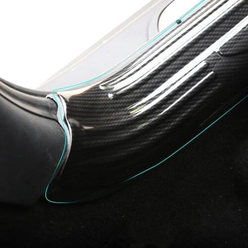 2pcs Carbon Fiber Pattern Car Door Sill Trim Cover Scuff Plates for Mini Cooper F56 2014 2015 2016 2017 2018 Welcome Footboard