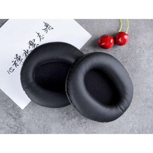 2pcs/pair Leather Ear Pads Buds Sponge Cushion Earpads Replacement Earmuffs For K540 K545 k845 k845BT Headphone