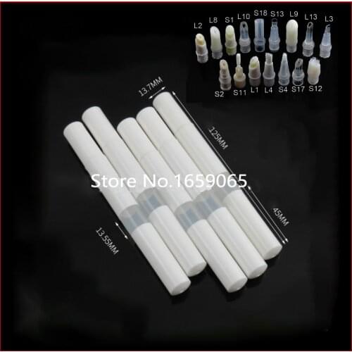 200pcs 3ml Empty Pen With Brush High Quality Cosmetic Twist Pen Nail Polish Tube for Lip Gloss nail Nutrient oil