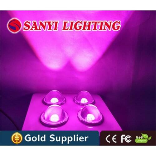 200W 4x50 cob led grow Light 6 band red+blue+orange+white+ IR+UV G3 PRO SERIES for plants
