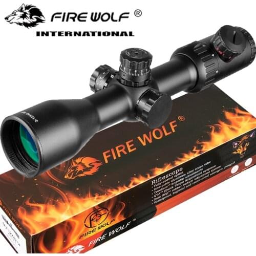 3-12X42 SF Riflescopes Rifle Scope Hunting w/ Mounts For AK47 AR15