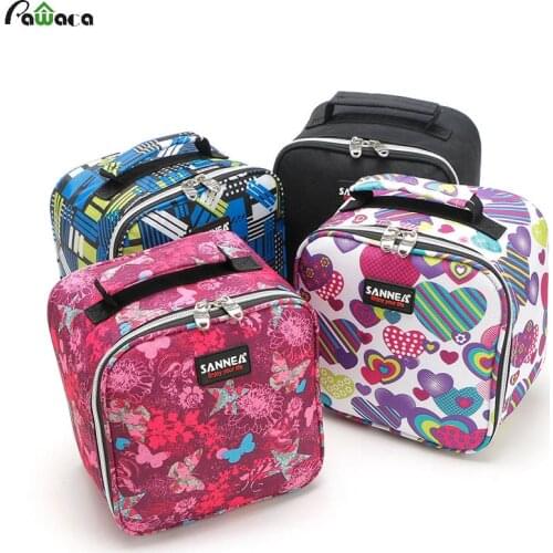 Food Fresh Keep Lunch Box Bag Polyester Waterproof Picnic Travel Storage Thermal Insulated Fashion Bags