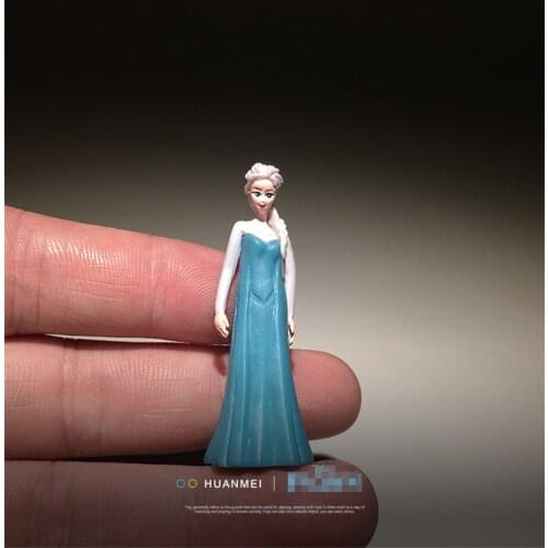 36piece 4.5cm original very small Classic Frozen Princess Elsa action Figure Collectible Model Toy