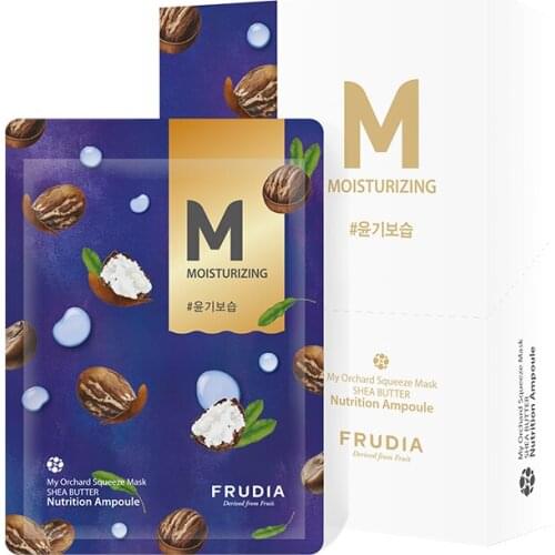FRUDIA Official [Korea NO.1 Facial mask] - Frudia My Orchard Squeeze Mask Shea Butter 10ea (Skin care, Korea cosmetic)